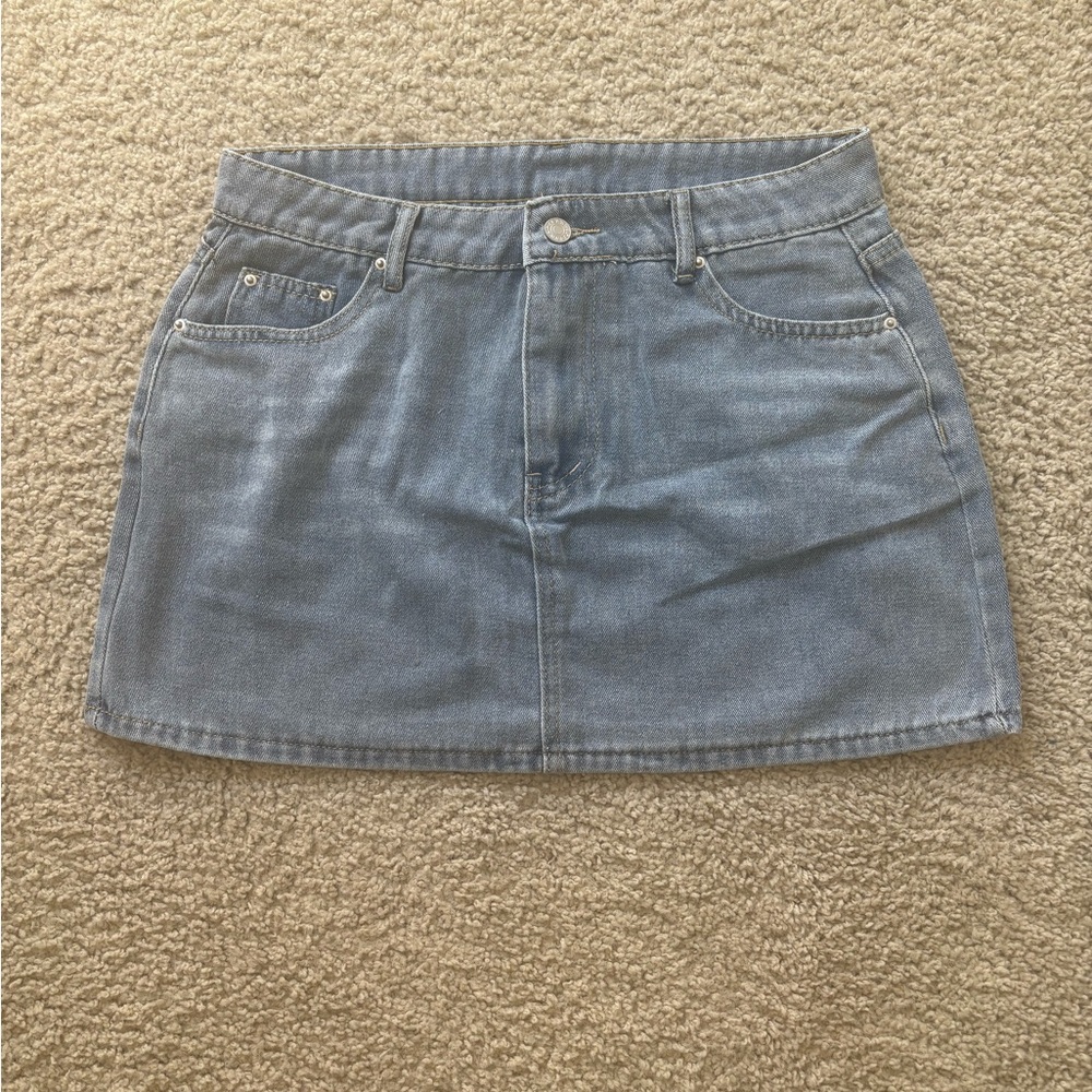 Denim Mini Skirt (brand new, never worn)